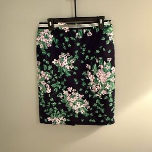 Talbots the Oprah Magazine Collection Floral Print Women's Skirt.